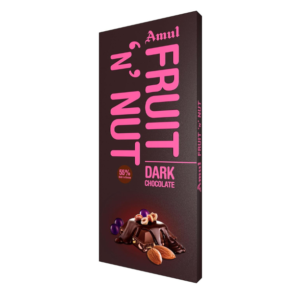 Amul Fruit N Nut Dark Chocolate-150 g