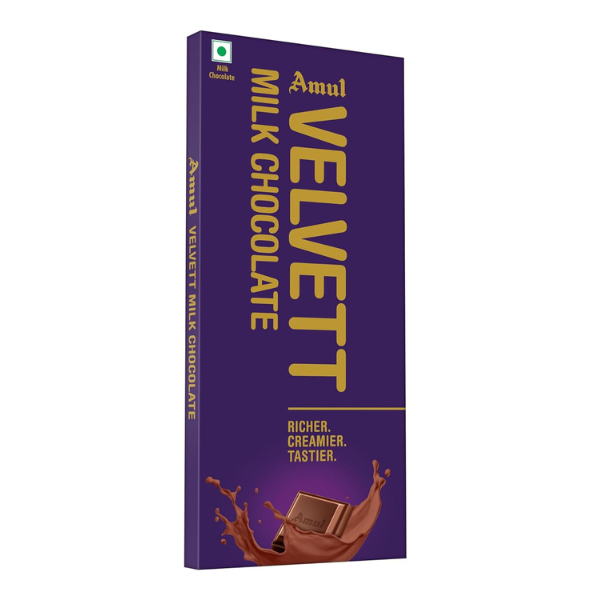 Amul Velvet Milk Chocolate 150 g