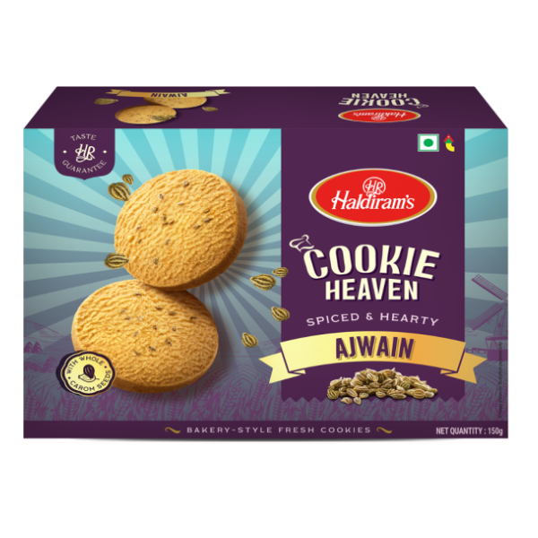 Haldiram's Cookie Heaven Ajwain 150g