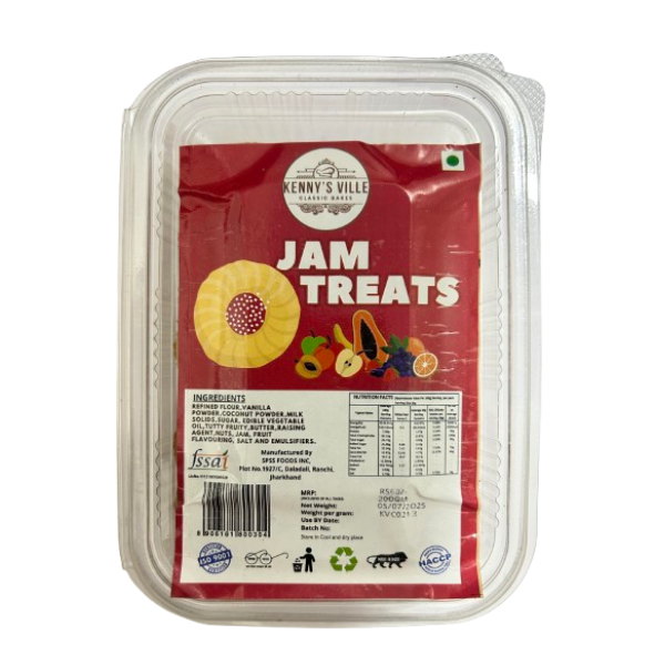Kenny's Ville Jam Treats 200gm