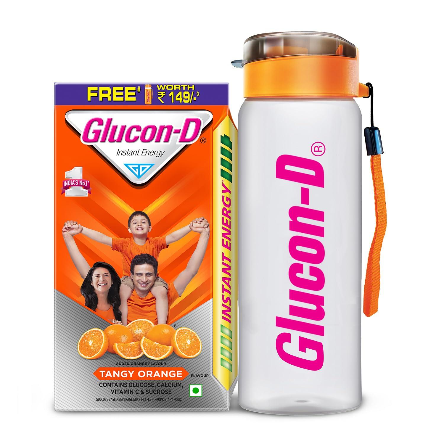 Glucon - D Instant Energy Tangy Orange 1 kg