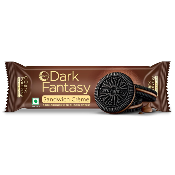 Dark Fantasy Choco Creme Biscuits 55.3 g