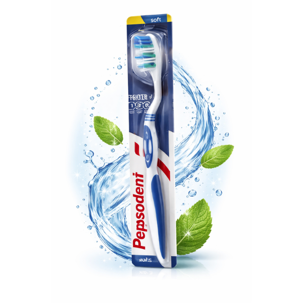 Pepsodent Fighter Plus Soft Toothbresh 1 Piece