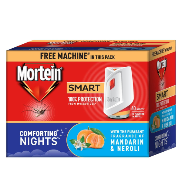 Mortein Smart Mosquito Killer Machine + 1 Liquid Refill 45 ml
