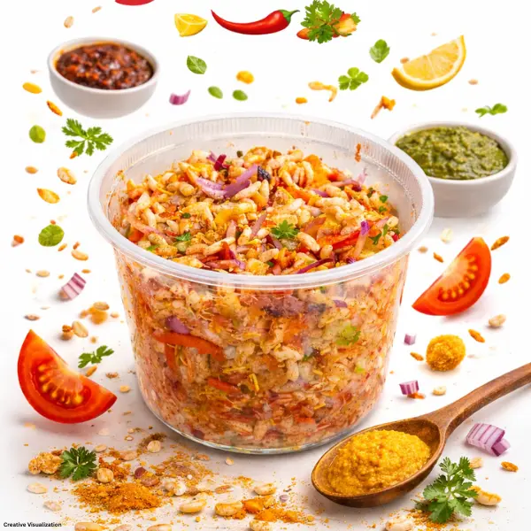 Instant Bhel Puri Cup , Mix Chutney With Goodness Of Millets 250 g