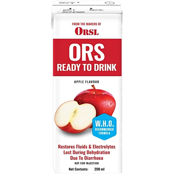 Orsl Ors Ready To Drink - Apple Flavour 200 ml