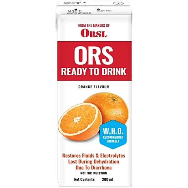 Orsl Ors Ready To Drink - Orange Flavour 200 ml